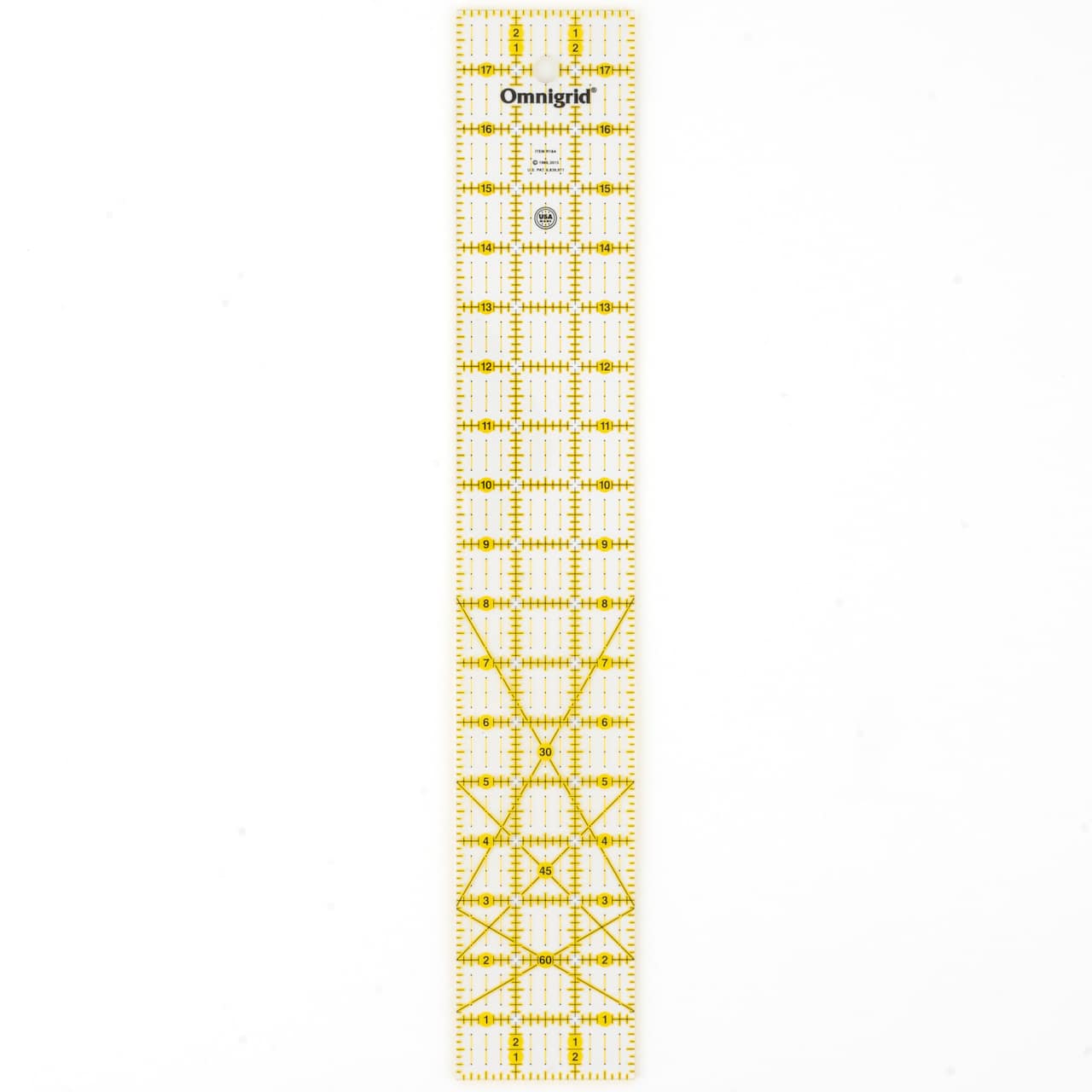 Omnigrid® 3" x 18" Rectangle Quilting & Sewing Ruler
